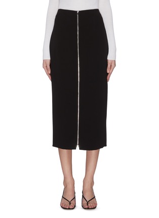 Main View - Click To Enlarge - THEORY - Zip midi skirt