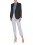 Figure View - Click To Enlarge - THEORY - Cropped suiting pants