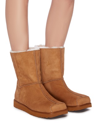 Figure View - Click To Enlarge - UGG - X Eckhaus Latta '''Block' sheep leather boots