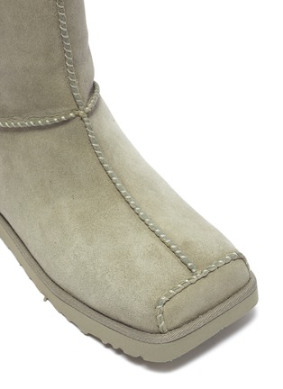 Detail View - Click To Enlarge - UGG - X Eckhaus Latta '''Block boot' suede shoes