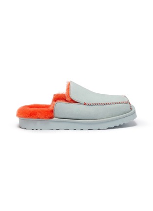Main View - Click To Enlarge - UGG - X Eckhaus Latta '''Block slide' suede shoes