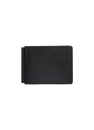 Main View - Click To Enlarge - JEAN ROUSSEAU - Embossed calfskin leather money clip wallet