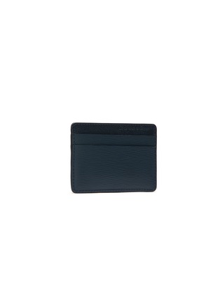 Figure View - Click To Enlarge - JEAN ROUSSEAU - 'Essentiel' embossed calfskin leather cardholder