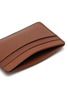 Detail View - Click To Enlarge - JEAN ROUSSEAU - 'Essentiel' embossed calfskin leather slim cardholder