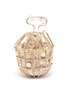 Main View - Click To Enlarge - ROSANTICA - 'Ginestra' faux pearl cage top handle bag