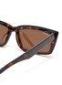 Detail View - Click To Enlarge - BALENCIAGA - Tortoiseshell effect acetate frame rectangular cat eye sunglasses