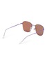 Figure View - Click To Enlarge - BALENCIAGA - Metal frame aviator sunglasses