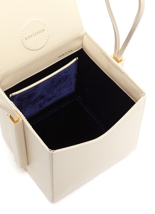 Detail View - Click To Enlarge - ROKSANDA - Leather box bag