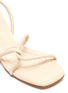 Detail View - Click To Enlarge - ROSETTA GETTY - Knotted strap leather sandals
