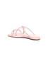  - ROSETTA GETTY - Knotted strap flat leather sandals