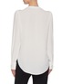 Back View - Click To Enlarge - ALEXANDER MCQUEEN - 'Georg' ruffle collar silk blouse