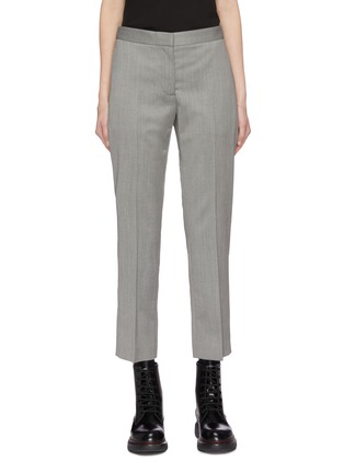 Main View - Click To Enlarge - ALEXANDER MCQUEEN - Darted cigarette pants