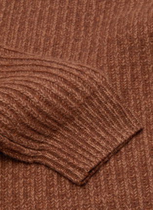  - ACNE STUDIOS - Rib knit round neck sweater