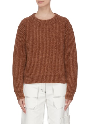 Main View - Click To Enlarge - ACNE STUDIOS - Rib knit round neck sweater