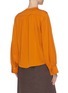 Back View - Click To Enlarge - VINCE - Pleated shoulder blouse