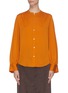 Main View - Click To Enlarge - VINCE - Pleated shoulder blouse