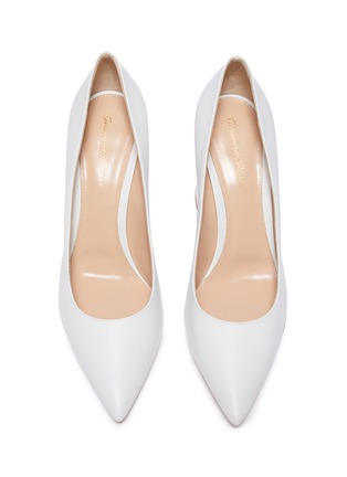 Detail View - Click To Enlarge - GIANVITO ROSSI - 'Piper' leather pumps