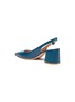  - GIANVITO ROSSI - 'Amee' leather slingback pumps