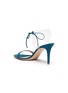  - GIANVITO ROSSI - 'Plexi' clear PVC ankle tie sandals