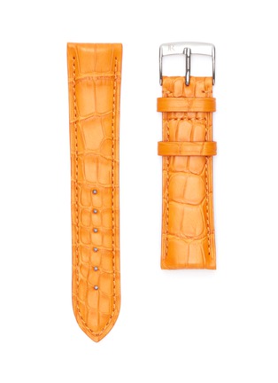 Main View - Click To Enlarge - JEAN ROUSSEAU - Alligator leather watch strap