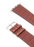 Detail View - Click To Enlarge - JEAN ROUSSEAU - Alligator leather apple watch strap