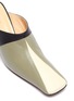 Detail View - Click To Enlarge - MANU ATELIER - 'XX' Colourblock Leather Mules