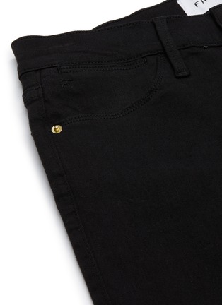 - FRAME - 'Le High' straight raw stagger jeans