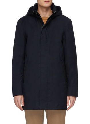 Main View - Click To Enlarge - MACKAGE - 'Thorin' hooded twill parka