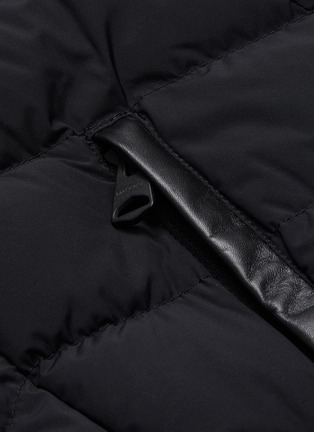  - MACKAGE - 'Nadine' asymmetric zip hooded puffer jacket