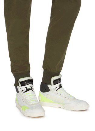 Figure View - Click To Enlarge - NIKE - 'Drop-Type Mid' colourblock sneakers