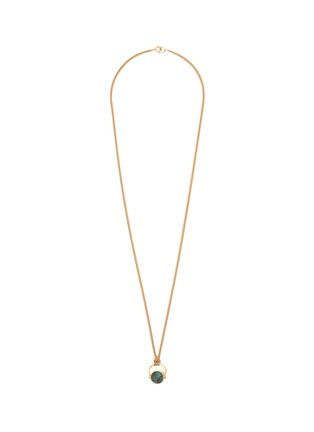 Main View - Click To Enlarge - ISABEL MARANT - 'Sautoir' turquoise pendant necklace