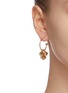 Figure View - Click To Enlarge - ISABEL MARANT - Boucle D'Oreill' hoop bead drop earrings