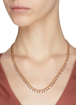 Figure View - Click To Enlarge - ISABEL MARANT - Collier' resin necklace