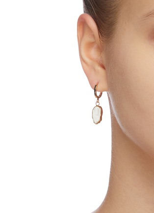 Figure View - Click To Enlarge - ISABEL MARANT - Boucle D'oreill' buffalo horn drop earrings
