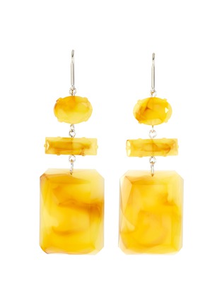 Main View - Click To Enlarge - ISABEL MARANT - 'Boucle D'Oreill' resin drop earrings