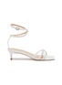 Main View - Click To Enlarge - BY FAR - 'Kaia' strappy leather heeled sandals