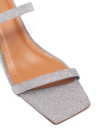 Detail View - Click To Enlarge - BY FAR - 'TANYA' GLITTERED SANDALS