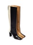 Detail View - Click To Enlarge - WANDLER - 'Isa' panelled knee high boots