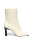 Main View - Click To Enlarge - WANDLER - 'Isa' square toe two tone boots