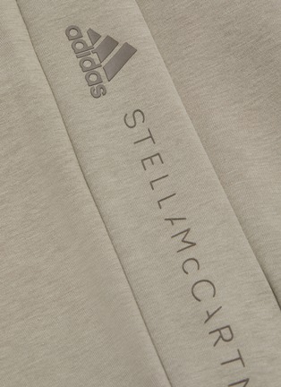 - ADIDAS BY STELLA MCCARTNEY - Logo print outseam flare track pants