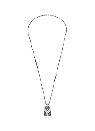 Main View - Click To Enlarge - JOHN HARDY - 'Classic Chain' sapphire spinel sterling silver pendant necklace
