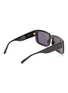 Figure View - Click To Enlarge - LINDA FARROW - Acetate square frame sunglasses