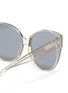 Detail View - Click To Enlarge - LINDA FARROW - Acetate Frame Cateye Sunglasses