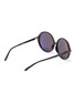 Figure View - Click To Enlarge - LINDA FARROW - Acetate round frame sunglasses