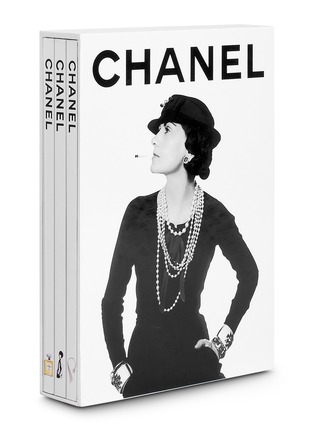 Main View - Click To Enlarge - ASSOULINE - Chanel Set of 3: Fashion, Jewelry, Perfume