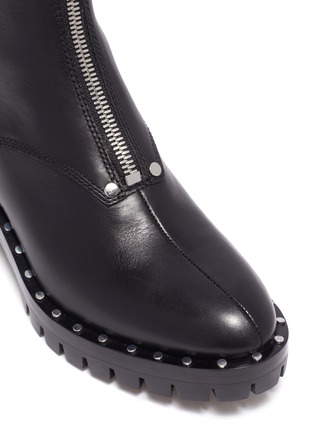 Detail View - Click To Enlarge - 3.1 PHILLIP LIM - Stud embellished leather combat boots