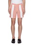 Main View - Click To Enlarge - CASABLANCA - Stripe panelled shorts