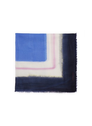 Detail View - Click To Enlarge - AMA PURE - '3 Frames Cielo' Cashmere Scarf