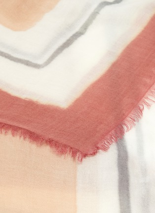 Detail View - Click To Enlarge - AMA PURE - '3 Frames Rosee' Cashmere Scarf