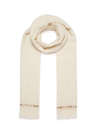 Main View - Click To Enlarge - AMA PURE - 'Righino' Cashmere Scarf
